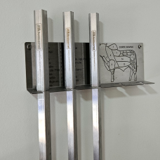 Kit de Espeto de aço inox